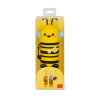 Trousse en Silicone Souple 2-en-1 - Kawaii- Abeille- Legami