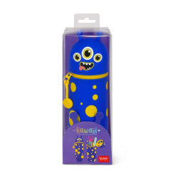 Trousse en Silicone Souple 2-en-1 - Kawaii- Monstre- Legami