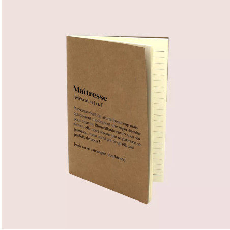 Carnet Maitresse - Family Impact Stories - Achat en ligne - Jaines