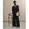 Pantalon long droit Noir LIXX517 - Surkana