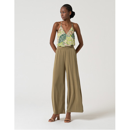 Pantalon long droit Kaki LIXX517- Surkana - Achat en ligne - Jaines
