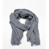 Foulard Imprimé FUCO223 Bleu - Surkana