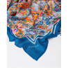 Foulard imprimé FUVI223 Bleu - Surkana