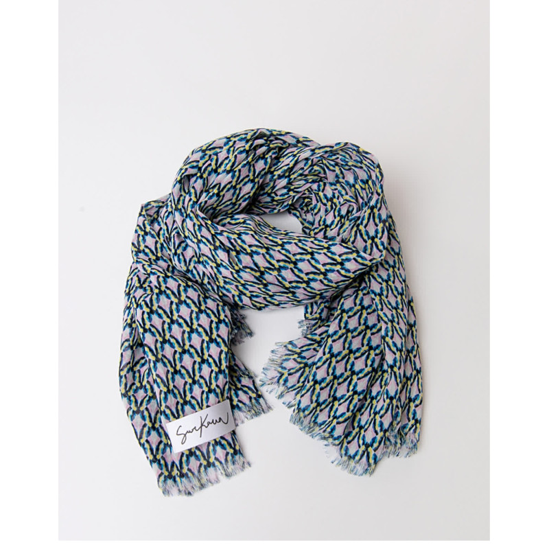 Foulard imprimé FUCA224 - Surkana
