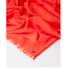 Foulard uni en coton FUSO223 orange  - Surkana