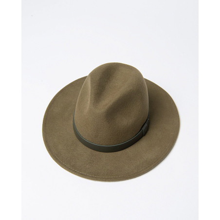 Chapeau Fedora kaki SOFE531 - Surkana - Achat en ligne - Jaines
