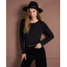 Chapeau Fedora noir SOFE531 - Surkana