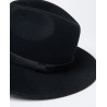 Chapeau Fedora noir SOFE531 - Surkana