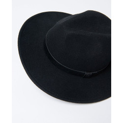 Chapeau Fedora noir SOFE531 - Surkana