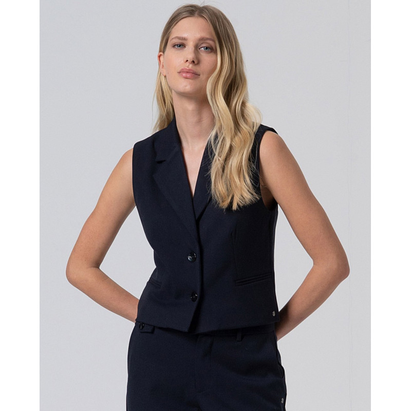 Gilet marine LILY322 - Surkana