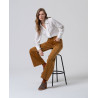 Pantalon velours moutarde LIYU523 - Surkana