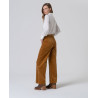 Pantalon velours moutarde LIYU523 - Surkana