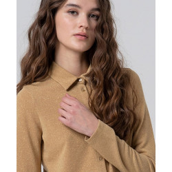Chemise jersey doré IRLU111 - Surkana