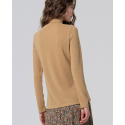 Chemise jersey doré IRLU111 - Surkana