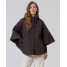 Cape matelassée fine chocolat IRPA421 - Surkana