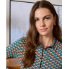 Chemise jersey vert bouteille OMFO113 - Surkana