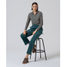 Chemise jersey vert bouteille OMFO113 - Surkana