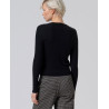 Cardigan noir LIZA333 - Surkana