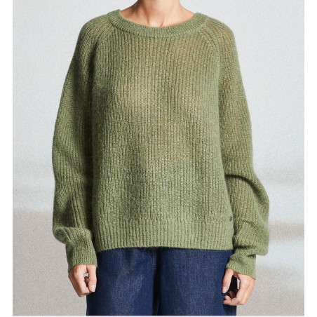 Pull TOPAZO 545 Pistache- Mât de Misaine - Achat en ligne - Jaines