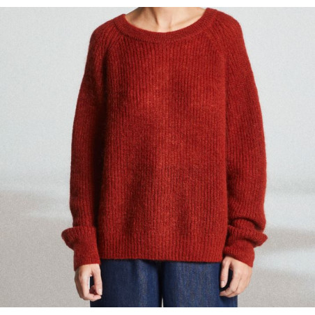 Pull TOPAZO 545 Sienne- Mât de Misaine - Achat en ligne - Jaines