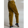 Pantalon velours côtelé Pistache PRONY - Mât de Misaine
