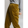 Pantalon velours côtelé Pistache PRONY - Mât de Misaine