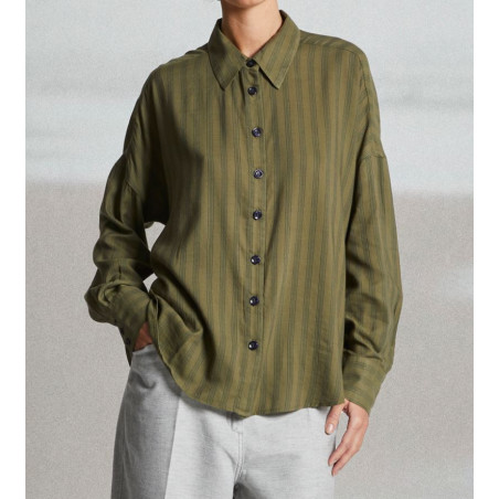Chemise Kaki CHARME - Mât de Misaine - Achat en ligne - Jaines