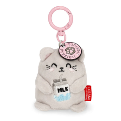 Porte-clés Peluche Chat-...
