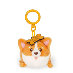 Porte-clés Peluche Corgi -...