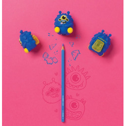 Taille-Crayon avec Gomme - Monstre - Legami
