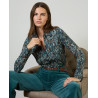 Chemise jersey bleu pétrole ALRA113 - Surkana