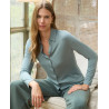 Pantalon large vert jade LIDA515 - Surkana - Achat en ligne - Jaines