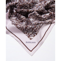 Foulard gris poudré PASA221  - Surkana - Achat en ligne - Jaines