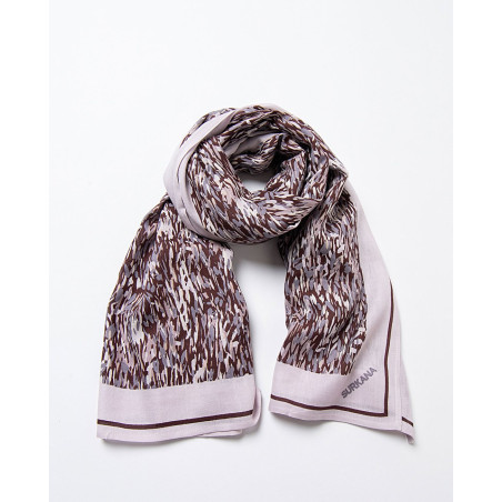 Foulard gris poudré PASA221  - Surkana - Achat en ligne - Jaines