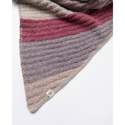 Echarpe gris poudré BUNA731 - Surkana - Achat en ligne - Jaines