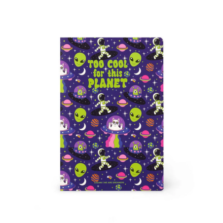 Cahier A5 Space  - Legami - Achat en ligne - Jaines