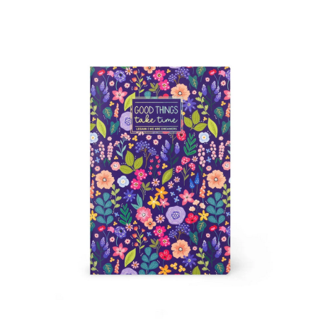 Cahier A5 Blanc FLOWER - Legami - Achat en ligne - Jaines