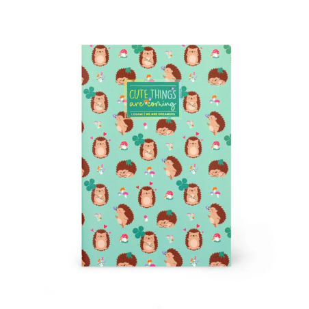 Cahier A5 Blanc Herisson- Legami - Achat en ligne - Jaines