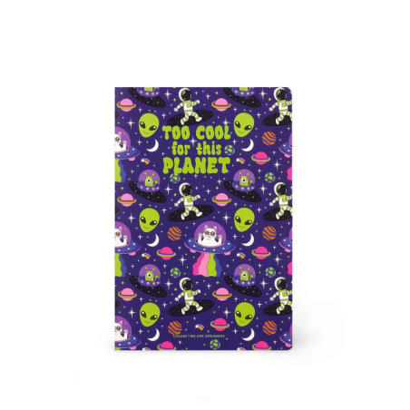 Cahier A5 Blanc Space - Legami - Achat en ligne - Jaines