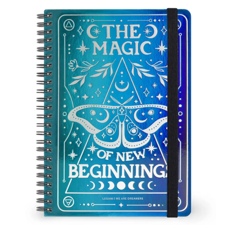 Cahier A5 Spirale Papillon - Legami - Achat en ligne - Jaines