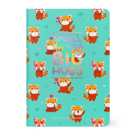 Calepin A6 Red Panda  - Legami - Achat en ligne - Jaines