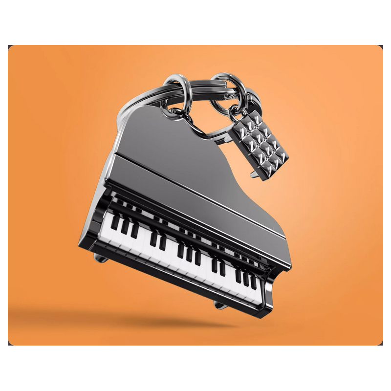 Porte-clés Piano- Metalmorphose