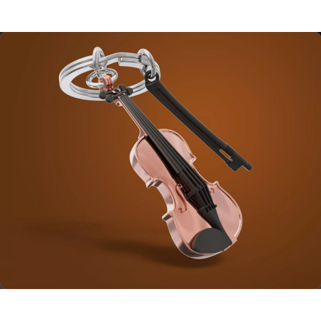 Porte-clés Violon- Metalmorphose