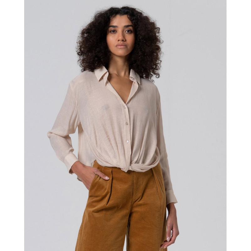 chemise ourlet drapé LIEX123 - Surkana - Achat en ligne - Jaines