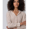 chemise ourlet drapé LIEX123 - Surkana - Achat en ligne - Jaines