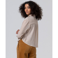chemise ourlet drapé LIEX123 - Surkana - Achat en ligne - Jaines