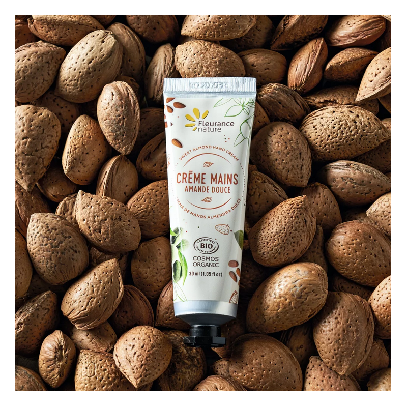 CREME MAINS - AMANDE DOUCE BIO - Fleurance Nature - Achat en ligne - Jaines