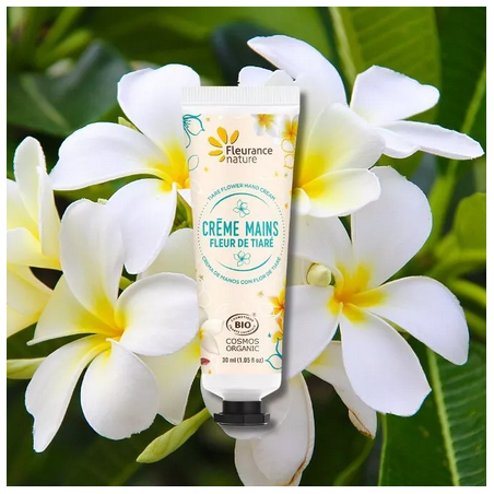 CREME MAINS - FLEUR DE TIARE BIO - Fleurance Nature - Achat en ligne - Jaines