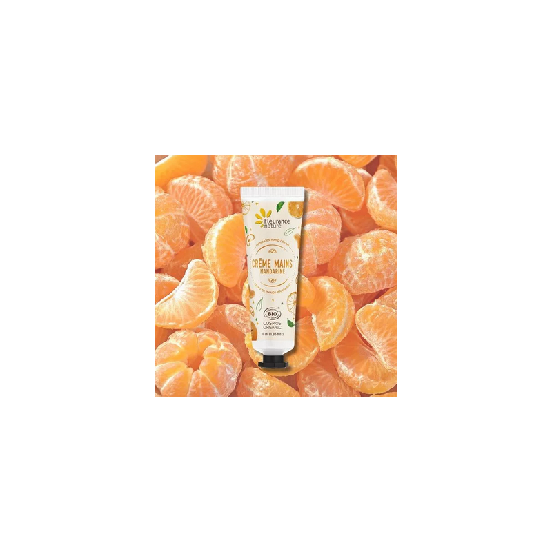 CREME MAINS - MANDARINE BIO - Fleurance Nature - Achat en ligne - Jaines