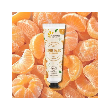 CREME MAINS - MANDARINE BIO - Fleurance Nature - Achat en ligne - Jaines